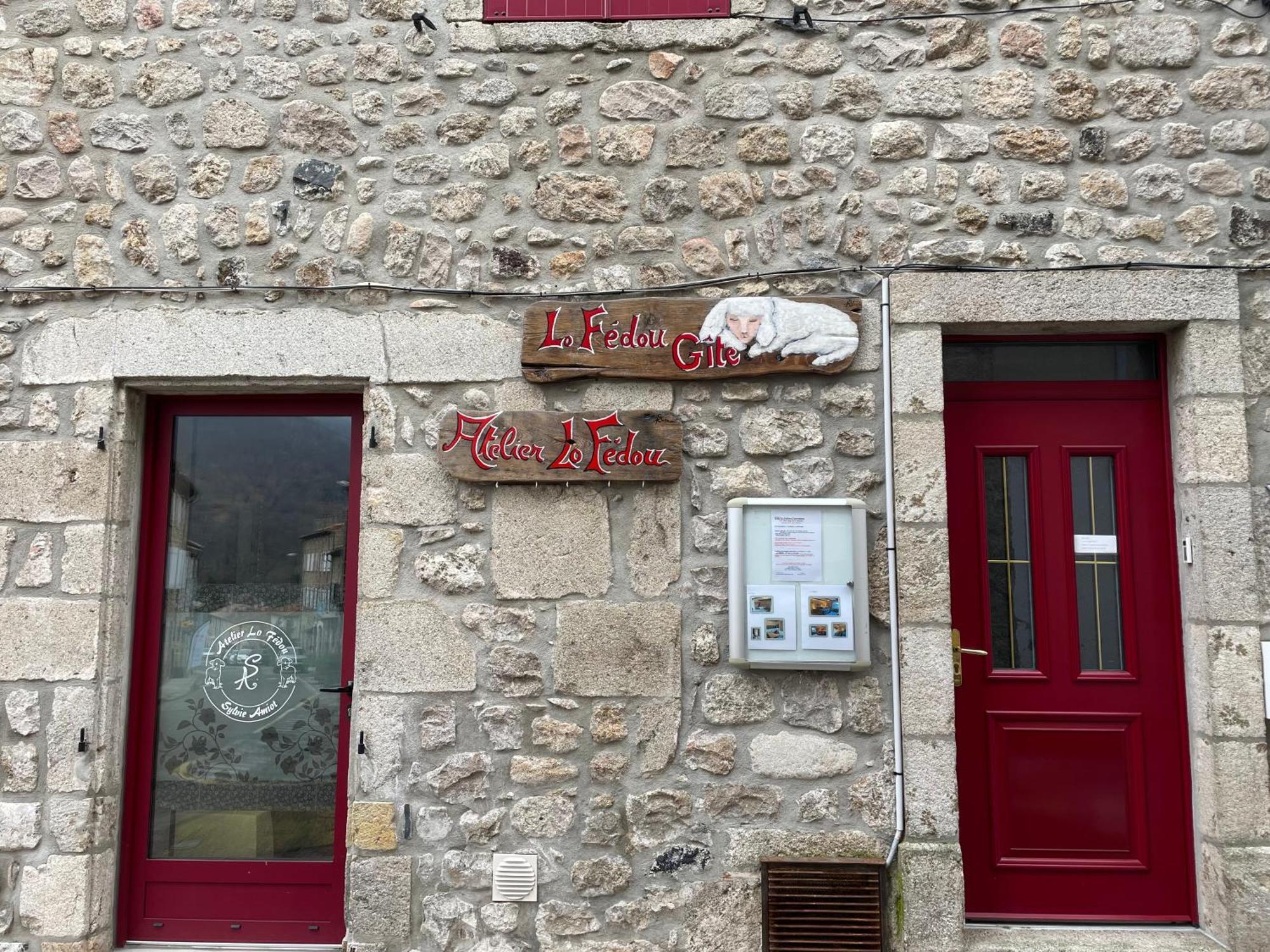 Bed and Breakfast Lo Fédou -La Fède Antraigues sur Volane Esterno foto